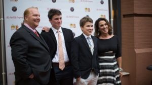 Image of Susi Cahn with her husband and their kids Leo Batali and Benno Batali